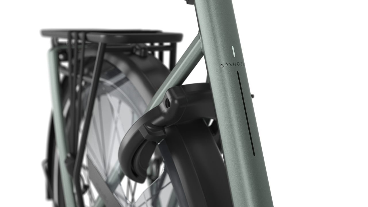 Gazelle Grenoble C8+ rower elektryczny low-step żeński (damka) twilight green