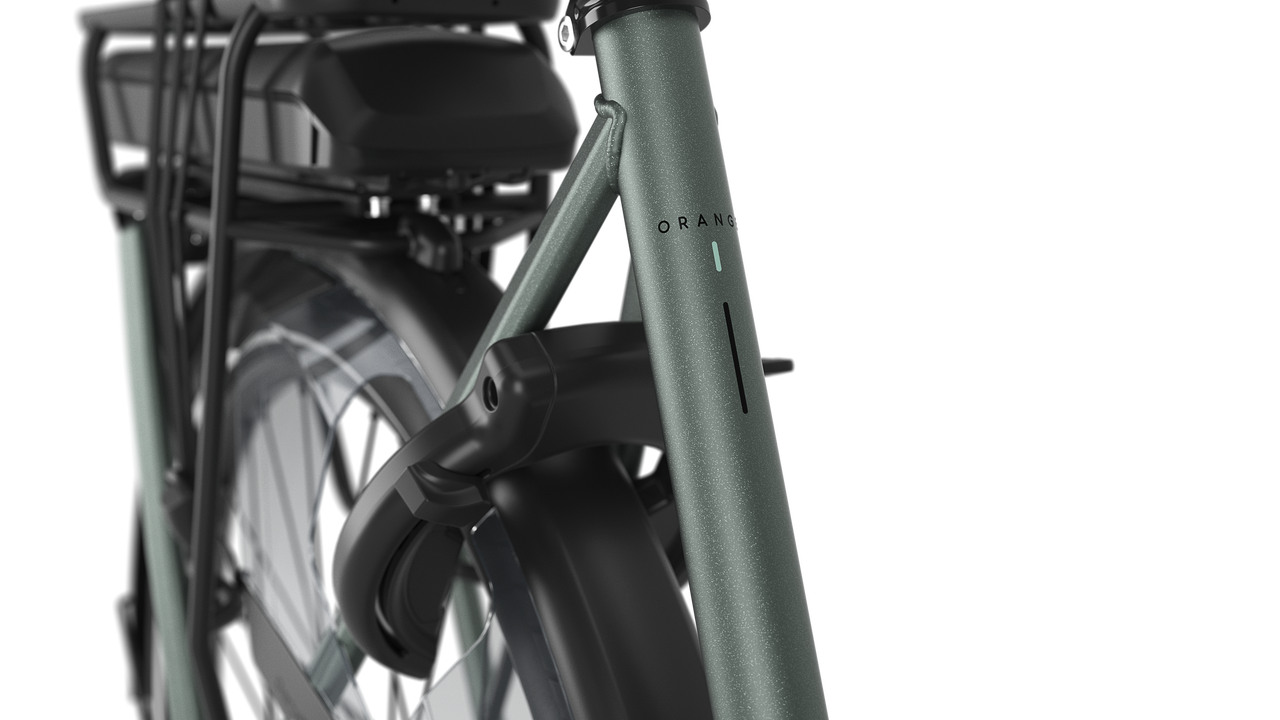 Gazelle Orange C8+ rower elektryczny low-step żeński (damka) twilight green