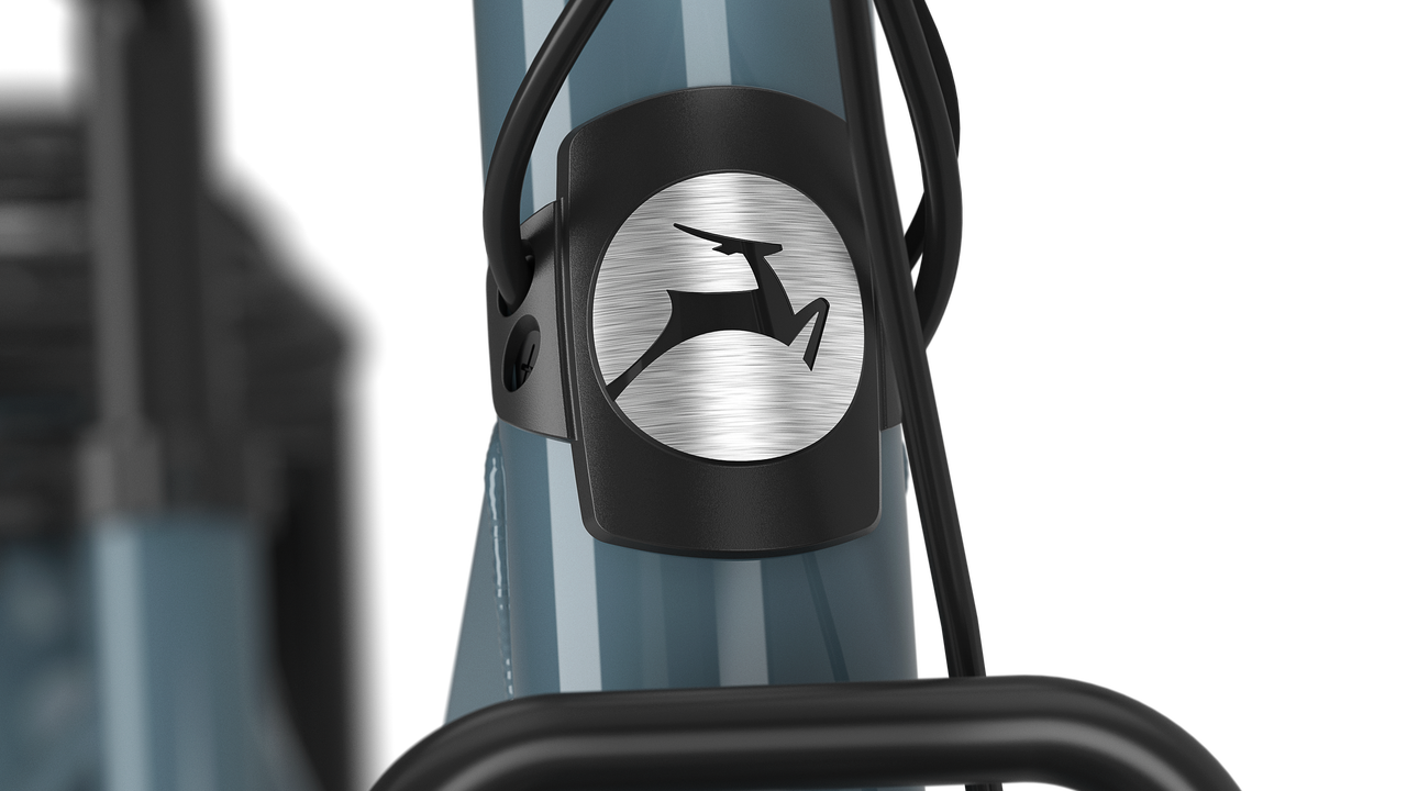 Gazelle Bloom C7 26" rower elektryczny low-step żeński (damka) thunder grey