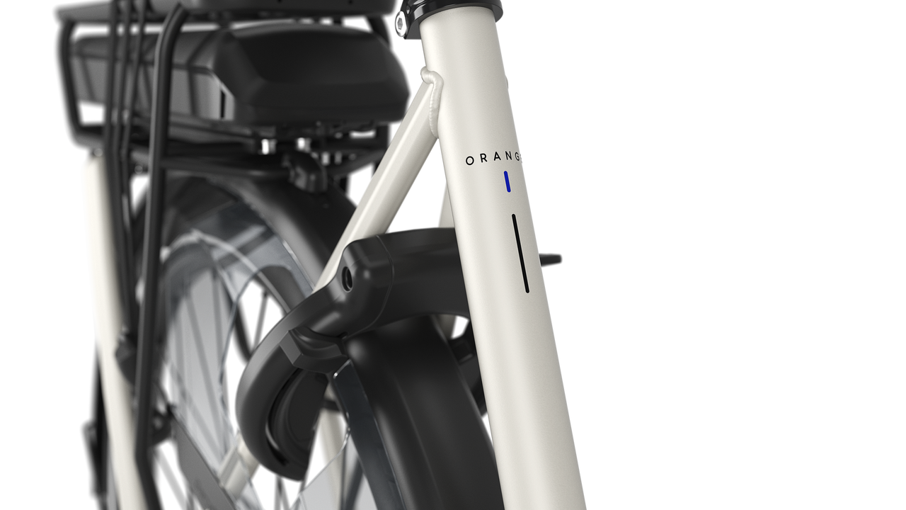 Gazelle Orange C8 rower elektryczny low-step żeński (damka) ivory white
