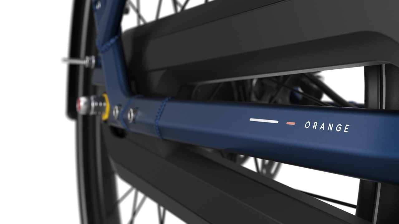 Gazelle Orange C8 26" rower elektryczny low-step żeński (damka) saturn blue