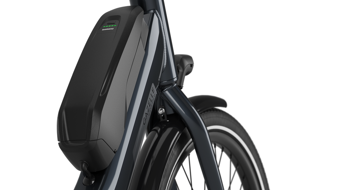 Gazelle Easyflow C8 rower elektryczny low-step żeński (damka) anthracite grey